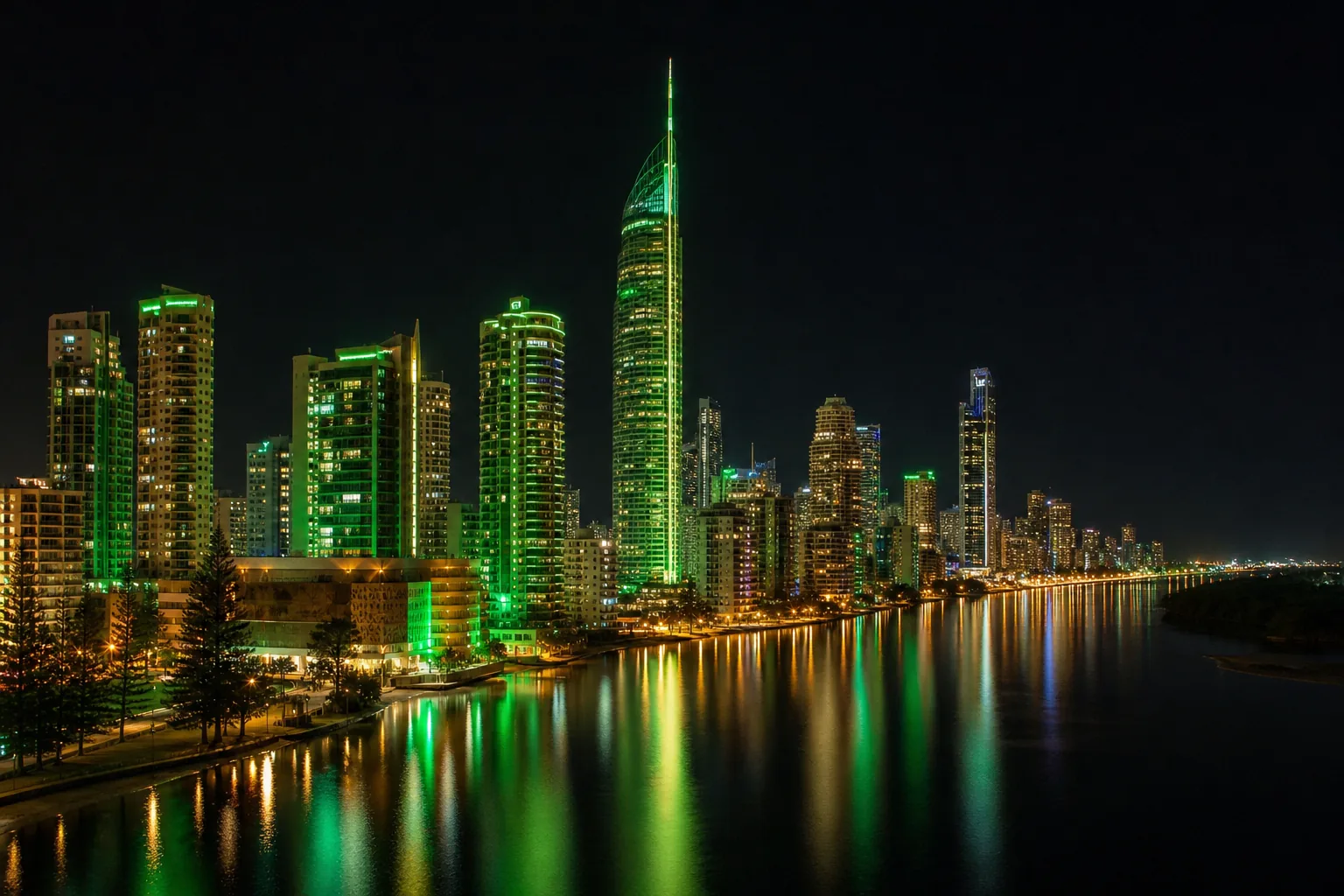Editorial city guide graphic for King Billy Casino readers in Gold Coast, QLD
