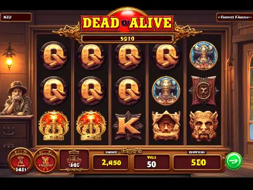 Dead or Alive II pokie artwork at King Billy Casino