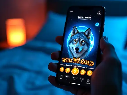 Wolf Gold pokie artwork at King Billy Casino