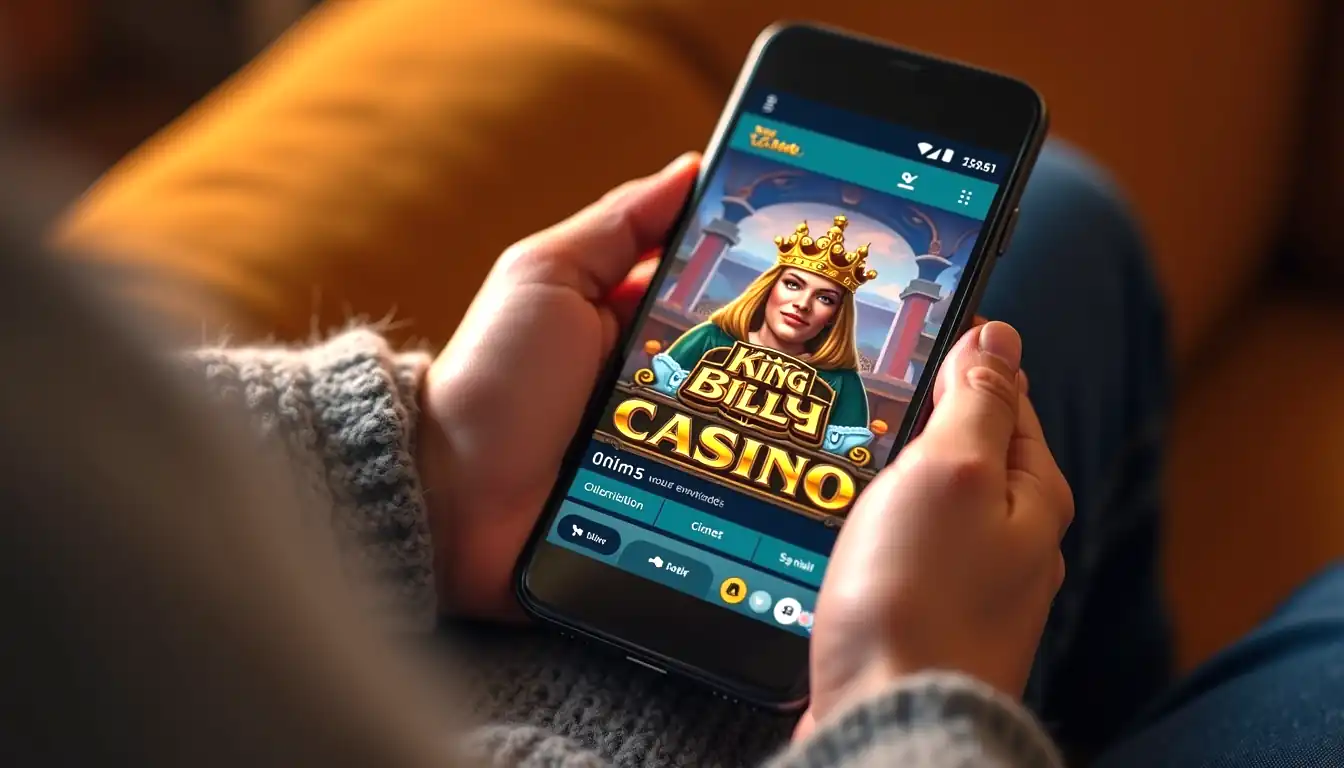 King Billy pokies on phone